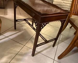 Chippendale Style Mahogany Tea Table