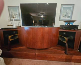 Large Estate • Three Full Days • JBL Paragon D44000 ~1,000 ever made. Pure mid-century audio art. Original plans + laminate included. Year made: 1958!