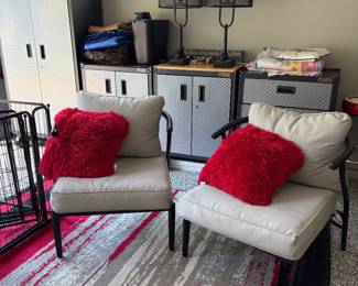 Outdoor furniture, gladiator garage storage