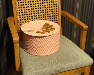 Cane back chair
