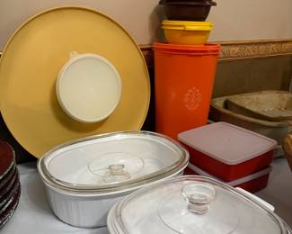 Corningware, Tupperware