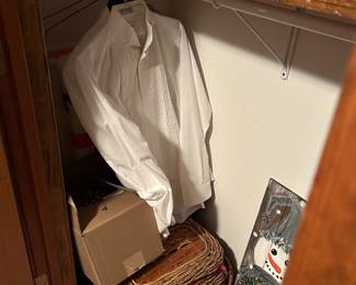 Clothing, baskets