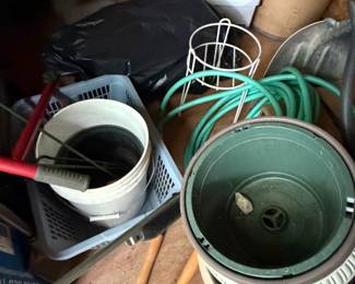 Shed, lawn care, gardening