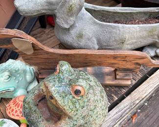 Outdoor decor and planters