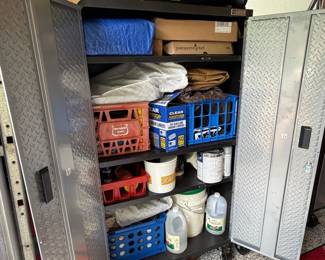 Cleaning, garage items