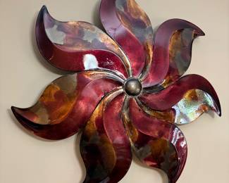 Metal wall decor