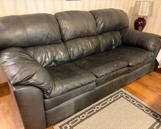 Leather sofa