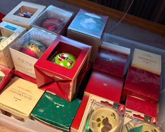 Hallmark ornaments
