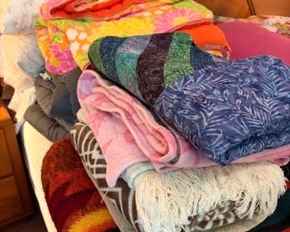 Quilts, blankets
