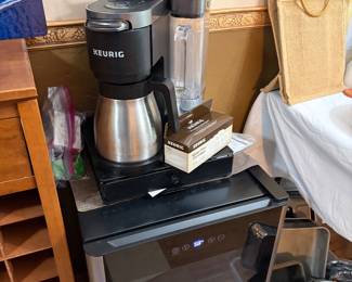 Wine fridge, Keurig