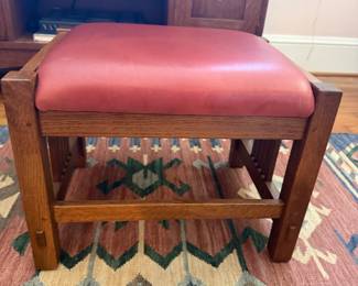 STICKLEY FOOT STOOL