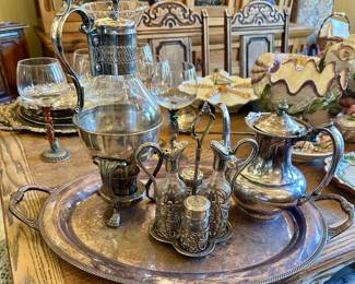All the silver plate is sold.