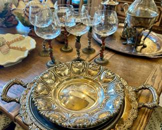 All the silver plate is sold.