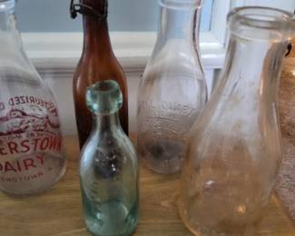 Cooperstown milk bottle