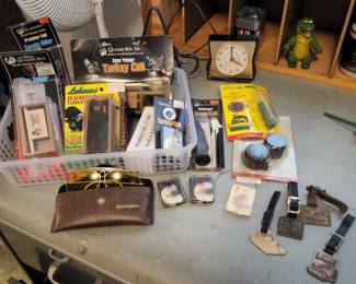 Bird calls, turkey, watch fobs