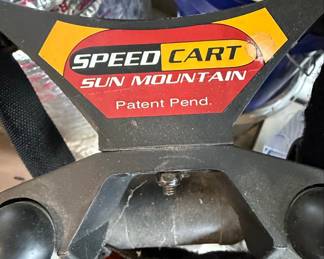 Sun Mountain Speed Cart V1 Golf Push Cart