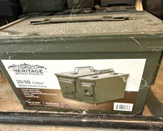 Heritage Security Products 30/50 Caliber Metal Ammo Cans