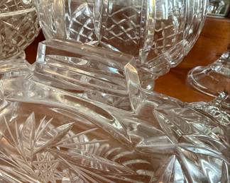 American Brilliant Cut Glass Assortment