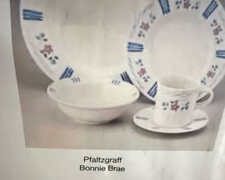 Pfaltzgraff Bonnie Brae Dinner Plates