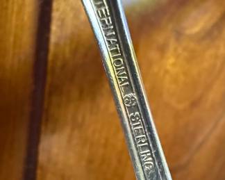 International Sterling Silver Flatware Set