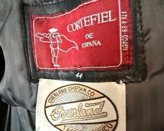 Cortefiel de España Leather Jacket