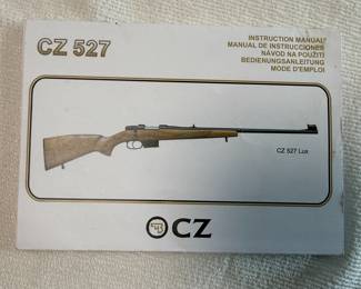 CZ 527 American 223 REM Bolt Action Rifle with Weaver Scope