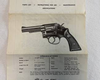 Smith & Wesson Model 10-5 Revolver