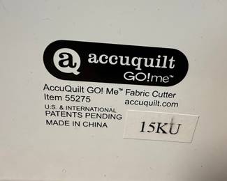 AccuQuilt GO! Me Fabric Cutter