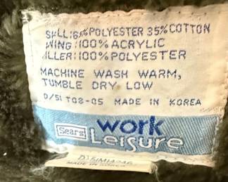 Sears Work Leisure Parka