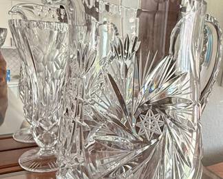 American Brilliant Cut Glass Assortment