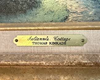Thomas Kinkade "Julianne's Cottage" Limited Edition Canvas Print