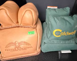 Protektor Model Rabbit Ear Rear Shooting Rest Bag and Caldwell Shooting Bag