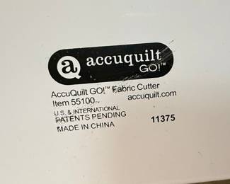 AccuQuilt GO! Fabric Cutter