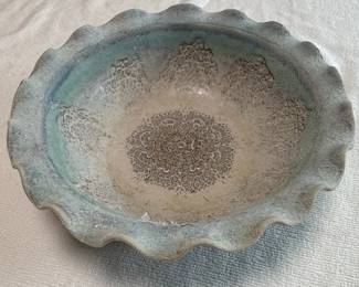 Page Kelly Zephyr Valley Ceramics Ruffled Edge Bowl