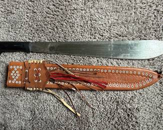La Casa "El Salvador" Machete No. 284 with "Costa Rica" Sheath