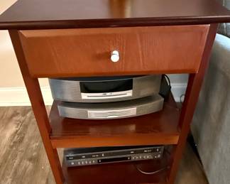 American Heritage Style End Table with Drawer