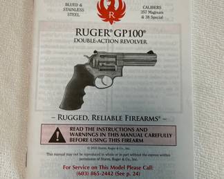 Ruger GP100 .357 Magnum Revolver
