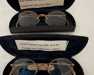 Vintage Gold Filled Eyeglasses - B&L or AO Style