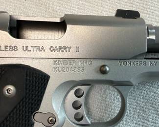 Kimber Ultra Carry II Stainless Steel Pistol
