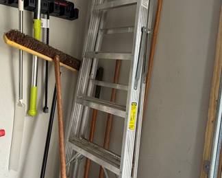 Keller 6 ft. Aluminum Step Ladder and Stool