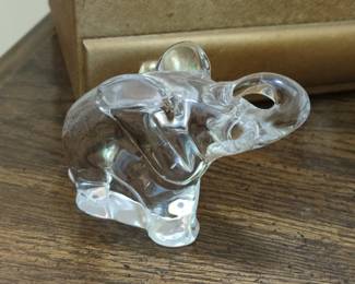 Lenox Crystal Elephant Figurine