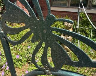 Metal Butterfly Garden Hook
