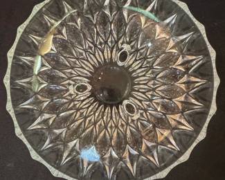 Pressed Glass Bowl