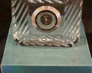 Marquis by Waterford Crystal Desk Clock