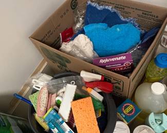Assorted Cleaning Supplies Lot