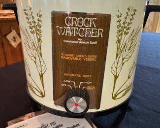Hamilton Beach Scovill Crock Watcher Quart Slow Cooker