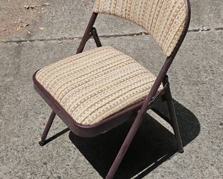 Folding chair padded  of 