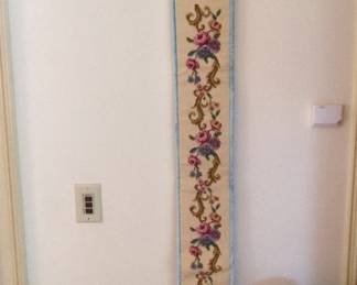 Wall hanging needlepoint