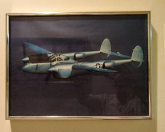 Lockheed P Lightning Lightning by Stan Stokes Print