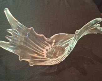 French crystal decorative bowl